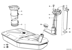 Reservoir/alimentation de carburant