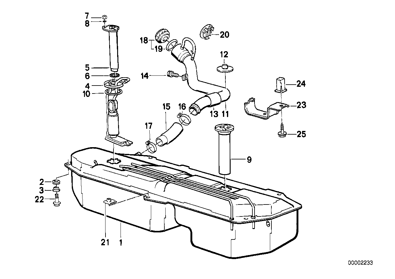 Kraftstofftank/Kraftstofförderung