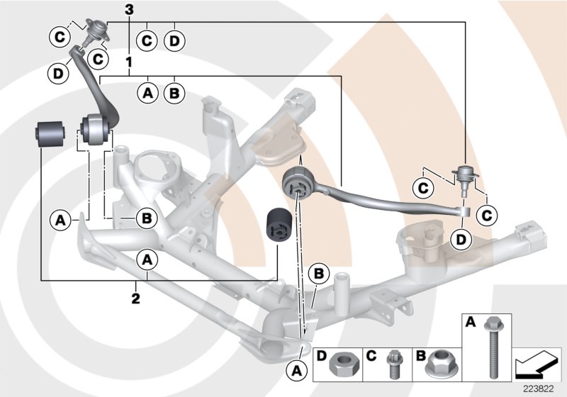 Service kit, tension strut / Value Line