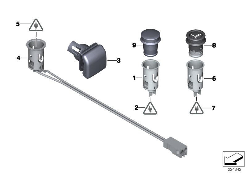 Cigarette lighter / sockets