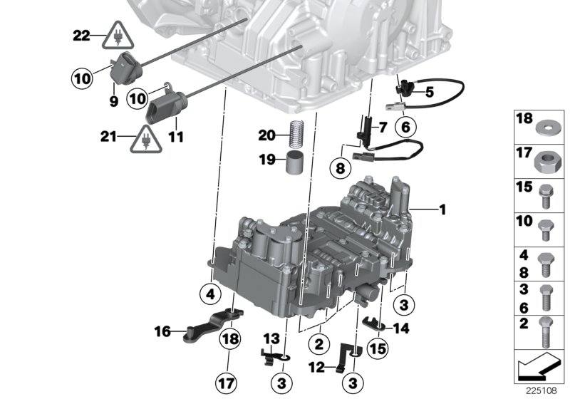 GA6F21WA boîtier de commande et pièces