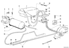 Exp.tank/activated Carbon container