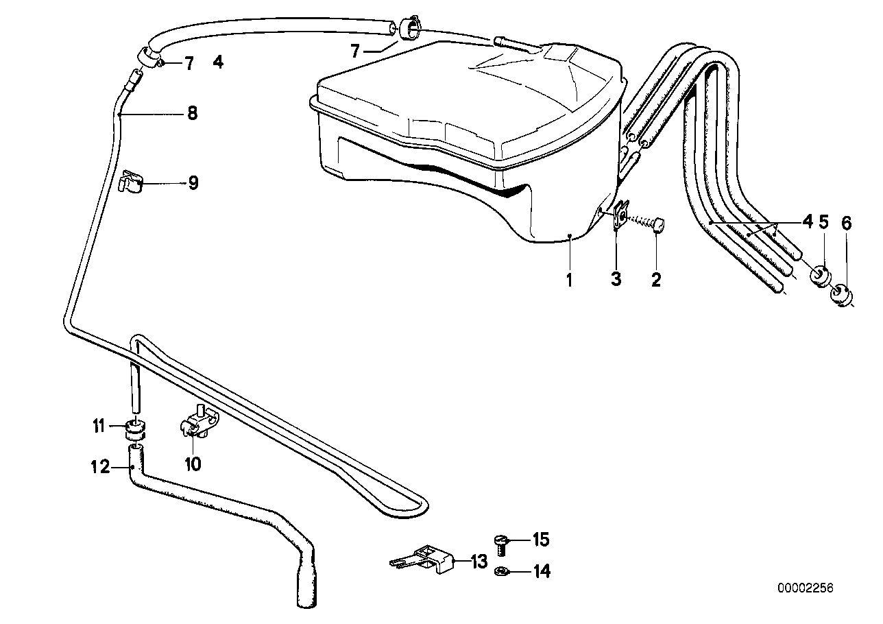 Ausgleichsbehälter/Leitungen