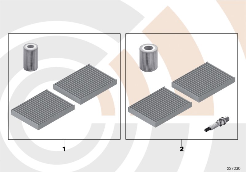 Service Kit inspectie I/olieservice