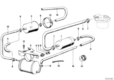 Pompe de carburant/filtre a carburant