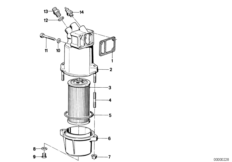 Lubrication system-Oil filter