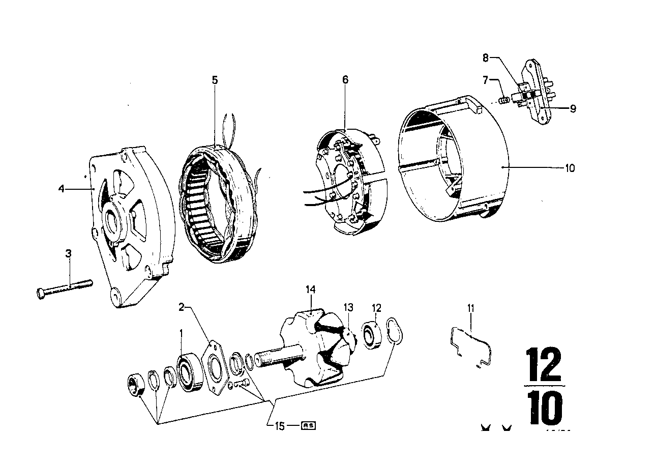 Alternatore, particolari