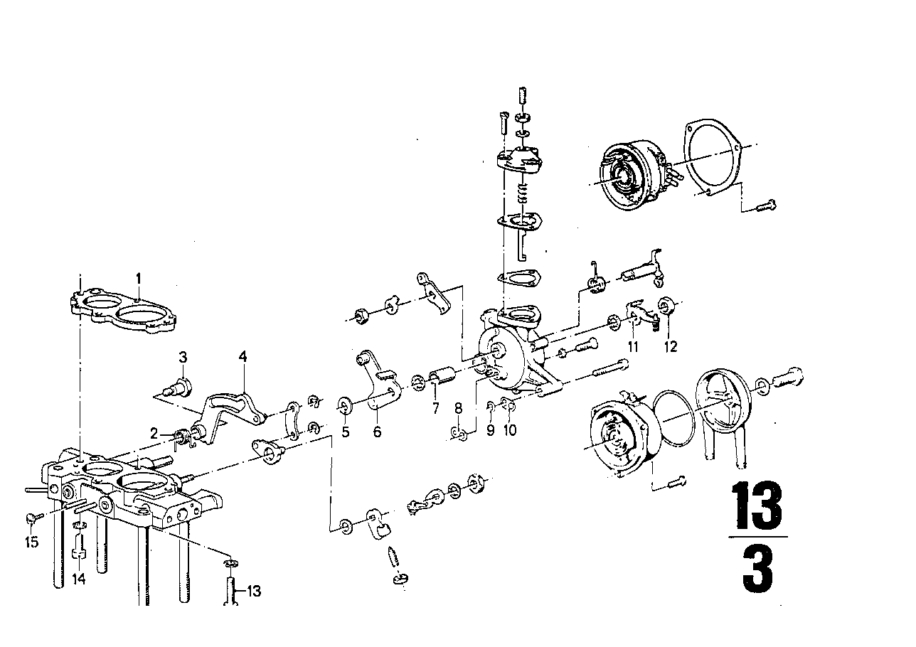 Karbüratör-Kapak/Piston/Şamandra