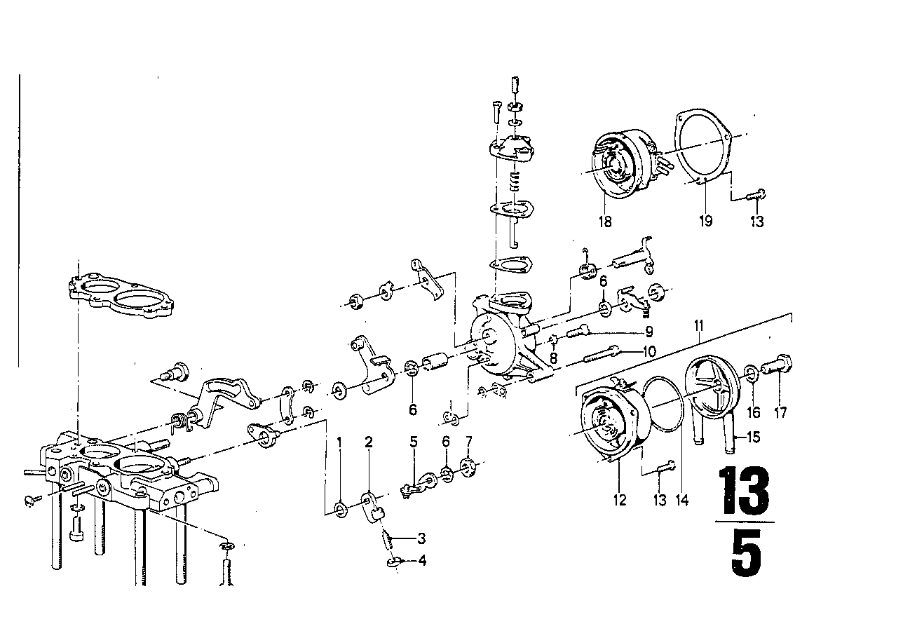 化油器-盖罩/柱塞/浮子