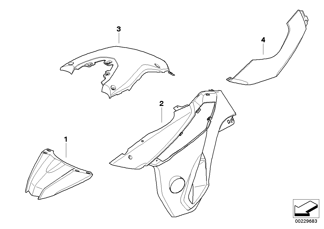 Pièces peintes M764 titan-si Forces pub