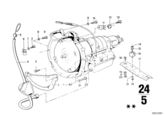 ZF 3HP22 Πρόσθ.εξαρτήματα μονάδ.επιλογής