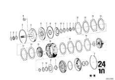 ชิ้นส่วนแยกชิ้น ZF 3HP20