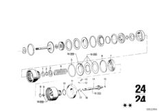 Bw 65 embrague trasera