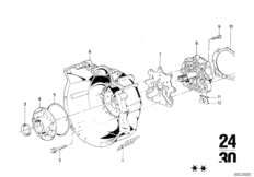 ZF 3HP22 Τμήματα κελύφους/ελαιολεκάνη