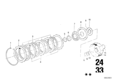 ZF 3HP22 Συμπλέκτης κίνησης B