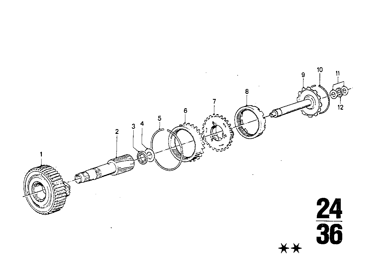 ZF 3hp22 planeetwiel stel