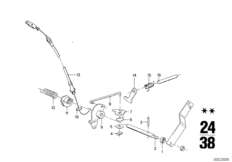 ZF 3HP22 Μηχαν.αλλαγής/μηχαν.κλειδώματος