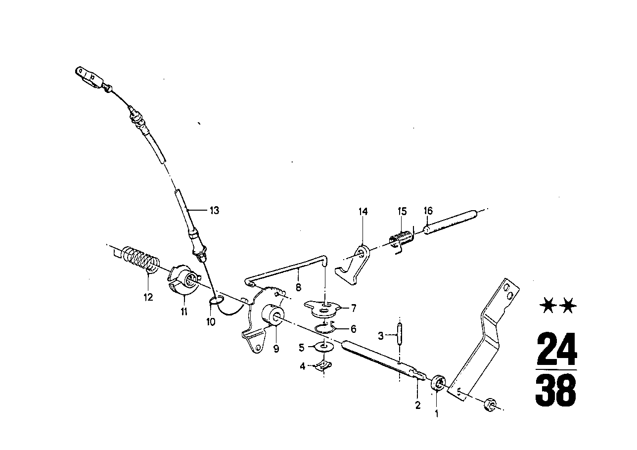 ZF 3HP22 Μηχαν.αλλαγής/μηχαν.κλειδώματος