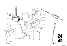 ชุดเปลี่ยนเกียร์/เกียร์จอดรถ ZF 3HP22