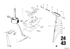 ชุดเปลี่ยนเกียร์/เกียร์จอดรถ ZF 3HP22