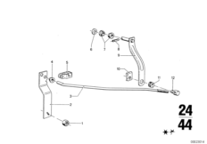 ZF 3HP22 Μηχαν.αλλαγής/μηχαν.κλειδώματος