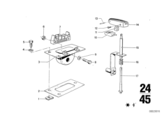 ZF 3HP22 Μηχαν.αλλαγής/μηχαν.κλειδώματος