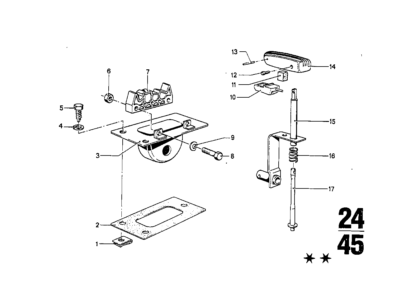 ZF 3hp22 koppling/parkspaerrning