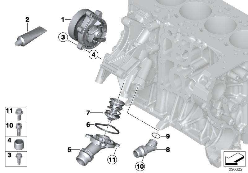 Waterpump - Thermostat