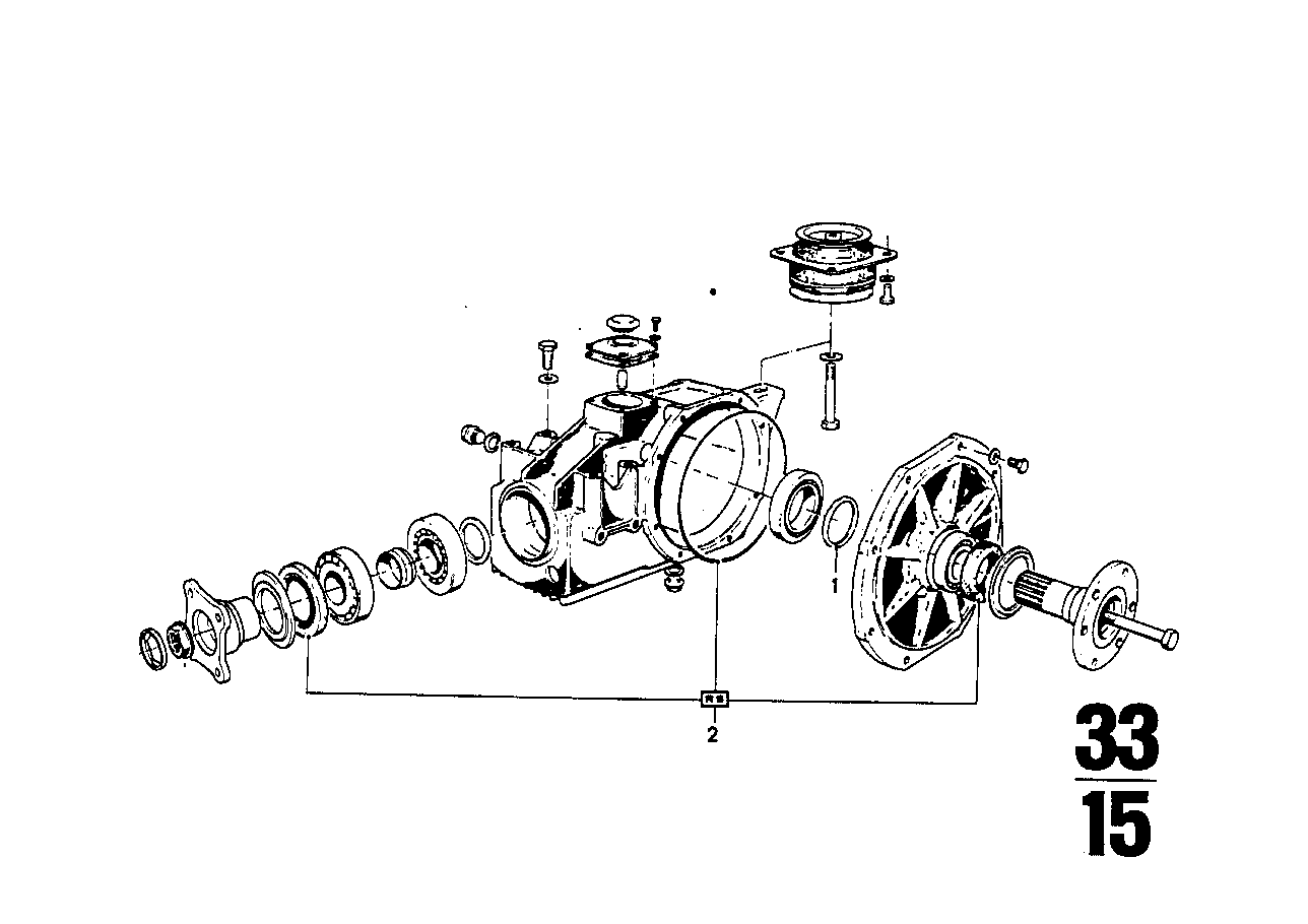 Rear-axle-drive parts