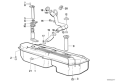 Braensletank/braensle pumpen system