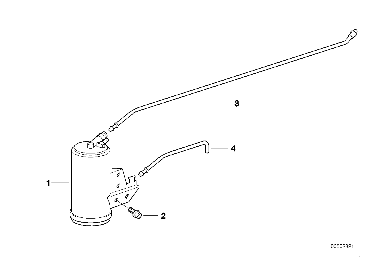 Aktivkohlefilter/Leitungen