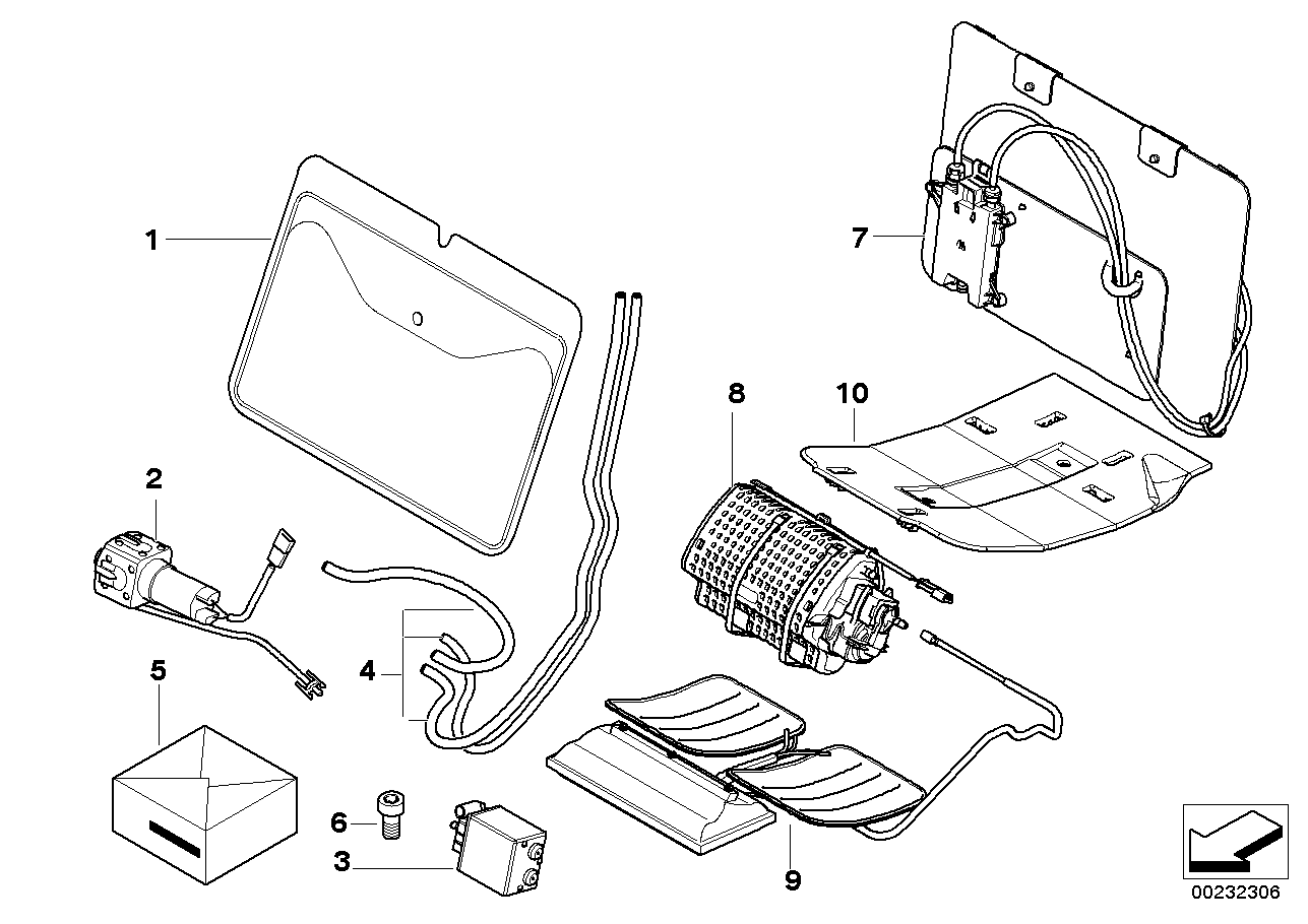 Seat, front, lumbar - active seat