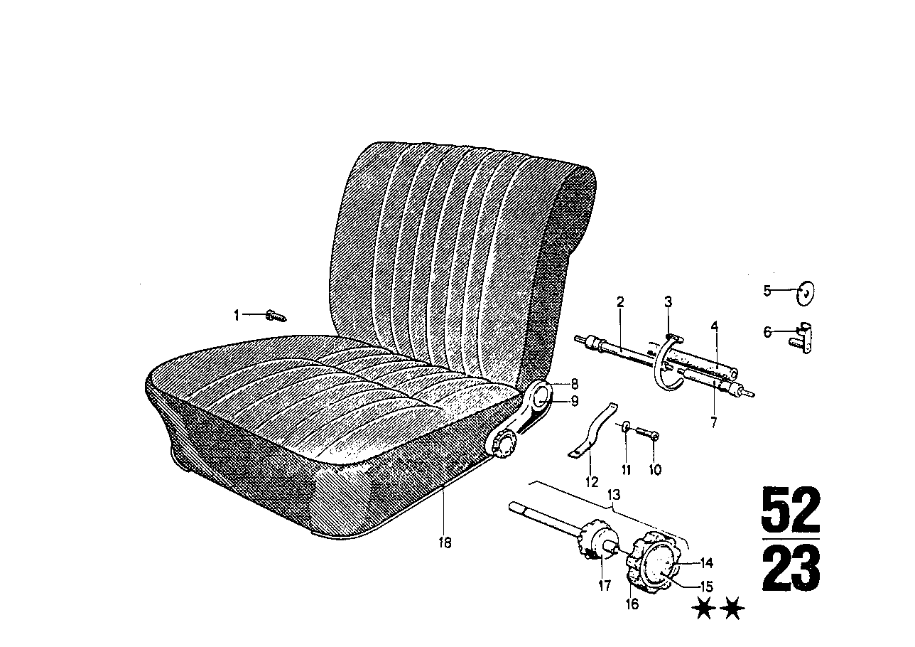 Dispositivo p sedile ribaltabile