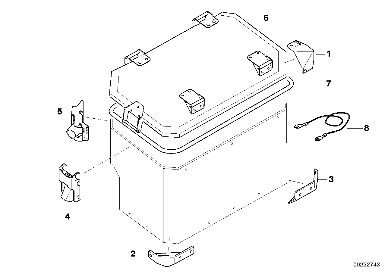 Pezzi singoli valigie in alluminio