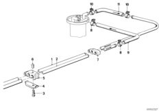 Alimentation en carburant/tuyaux