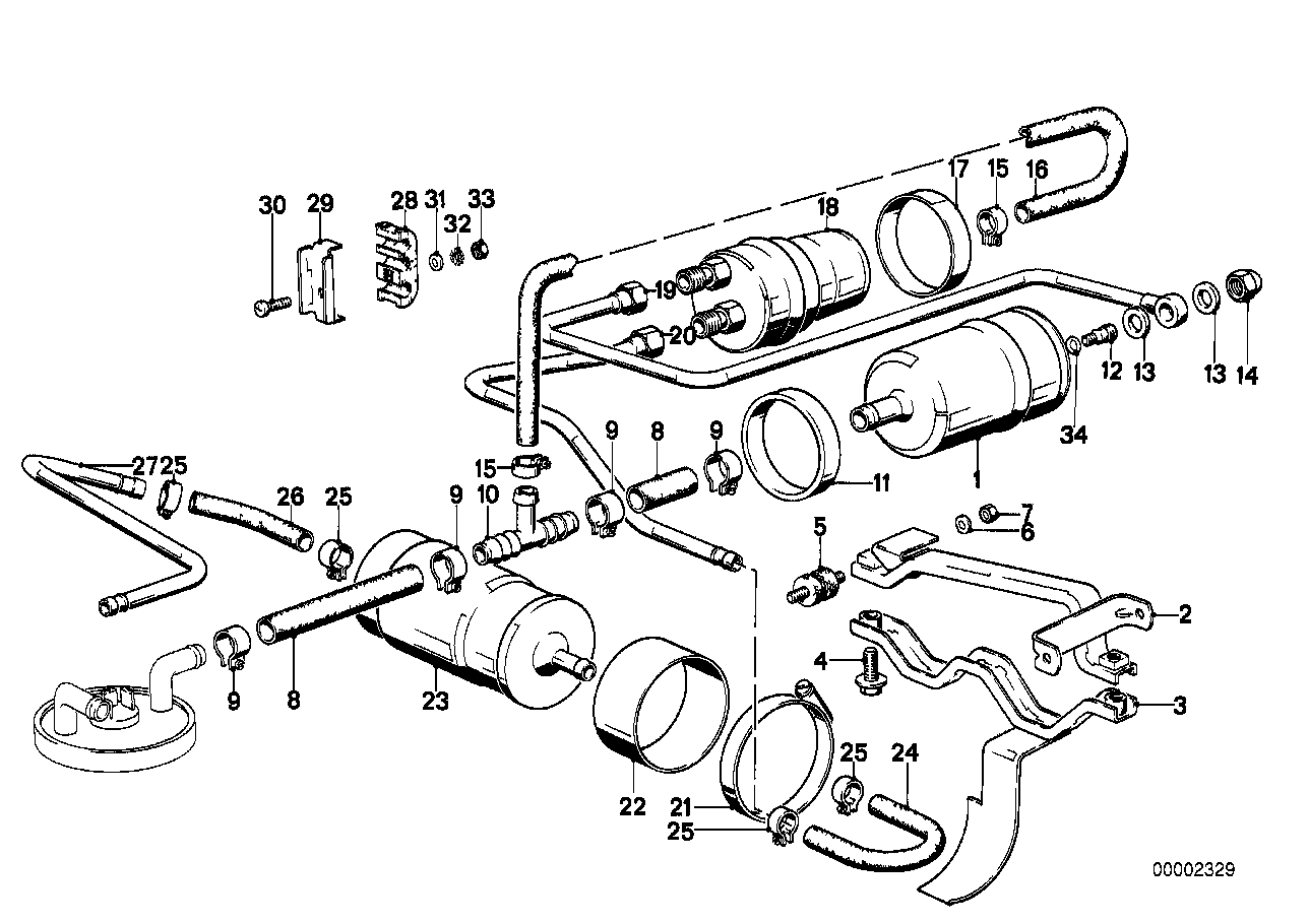 燃油供应/滤清器/存储器