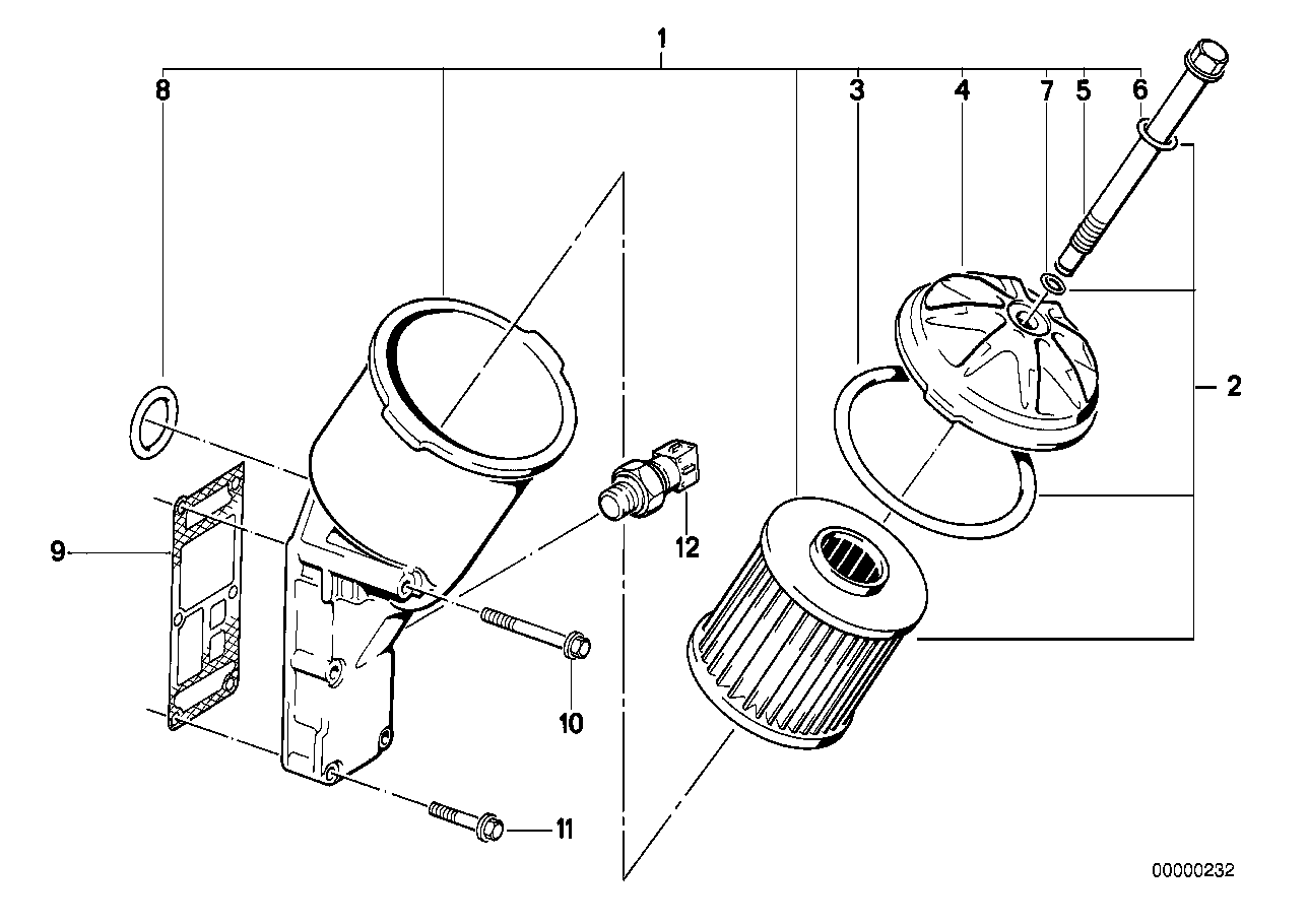 オイル供給のオイル フィルター