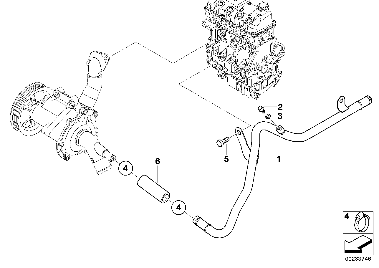 Sistema refrigeração/tubo flexível água