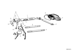 Gearbox gearshift parts