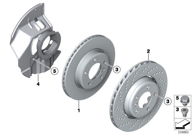 Front brake / brake disc