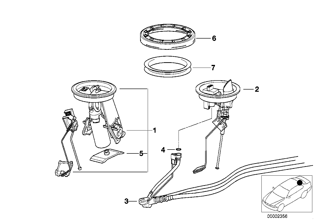 Kraftstoffpumpe / Füllstandsgeber