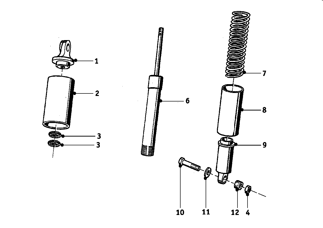 Suspensão da forqueta