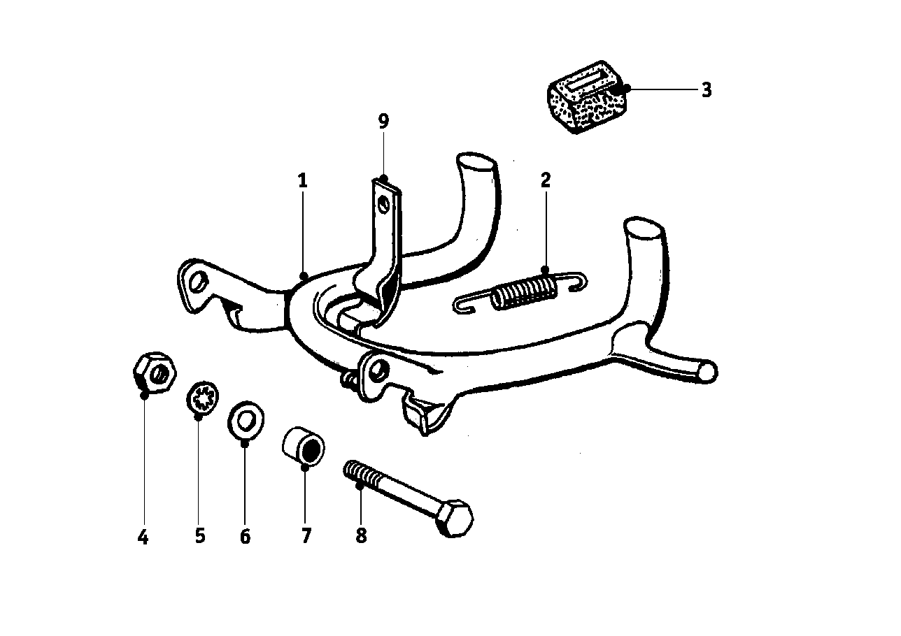 Cavalletto ribaltabile