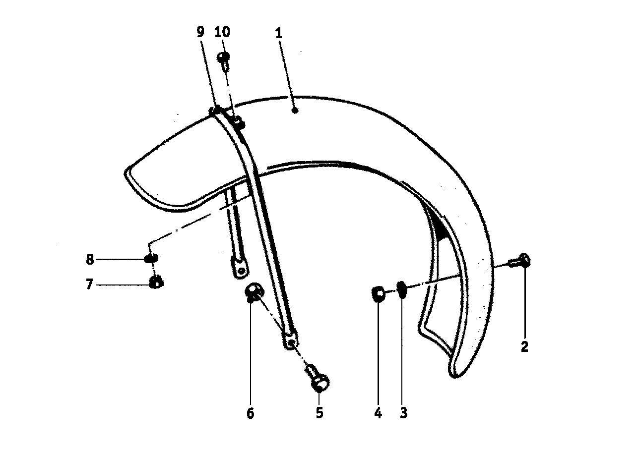 Garde-boue avant