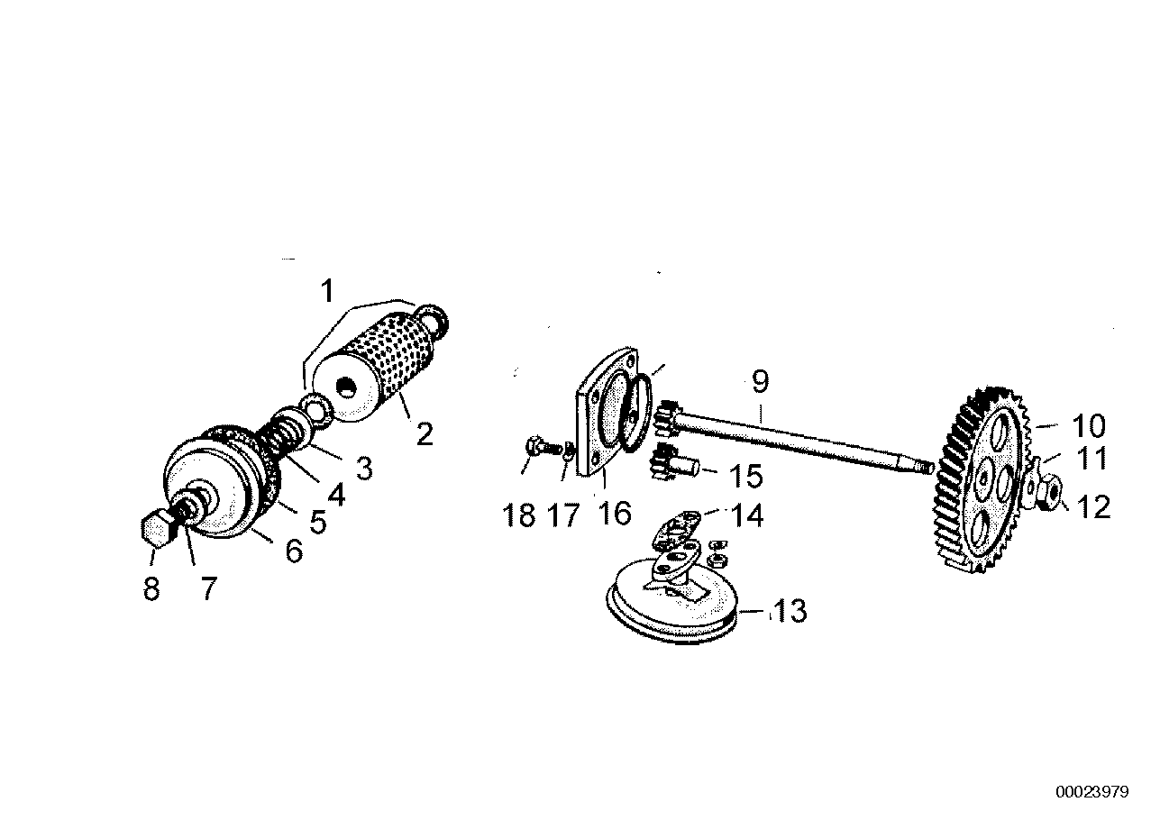 Olievoorziening/Oliepomp