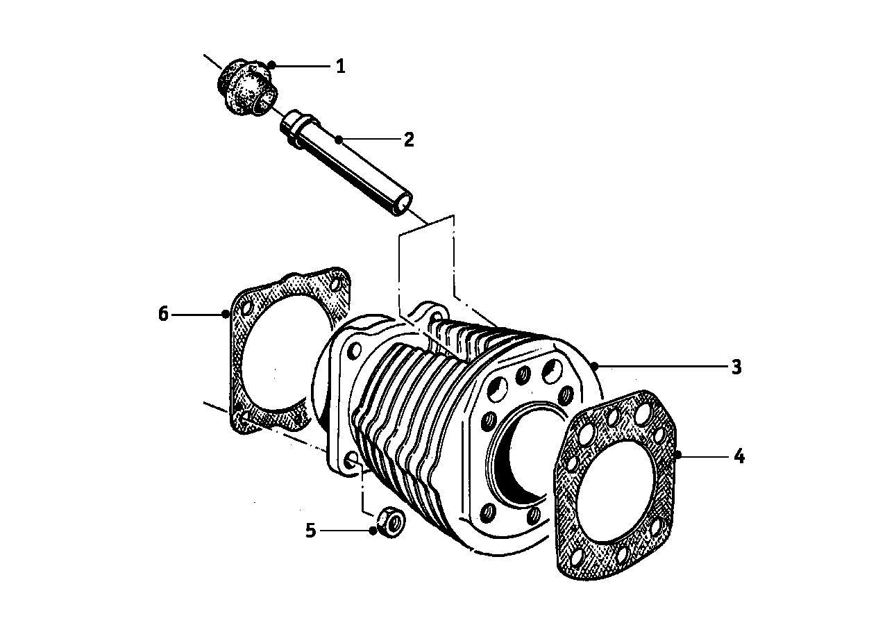 Compound cylinder