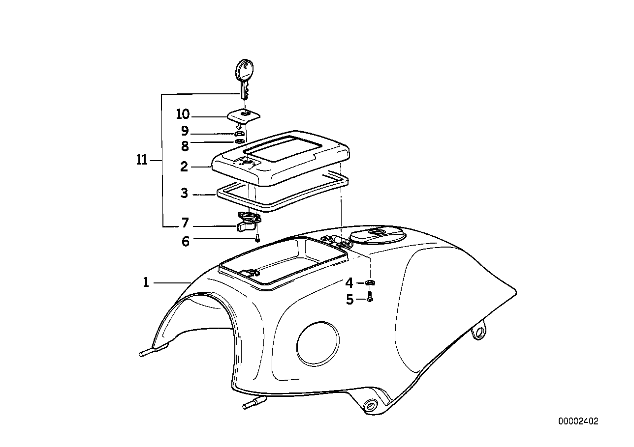 Fuel tank/authorities