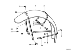 Mudguard front