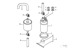 Alimentation en carburant/pompe/filtre