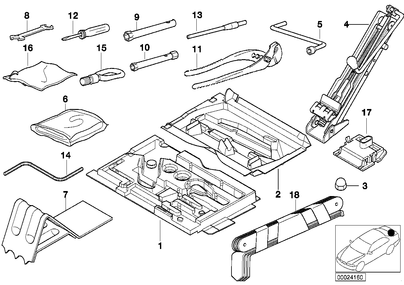 Utensili di bordo/Cricco